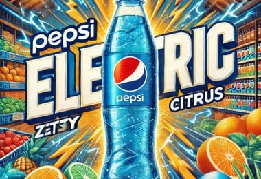 pepsi electric blue dall e