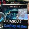 picasou 2 carplay ai box la révolution technologique pour votre voiture enfin ultra connectée!
