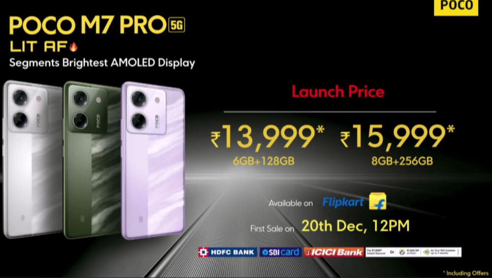 poco m7 pro 5g price