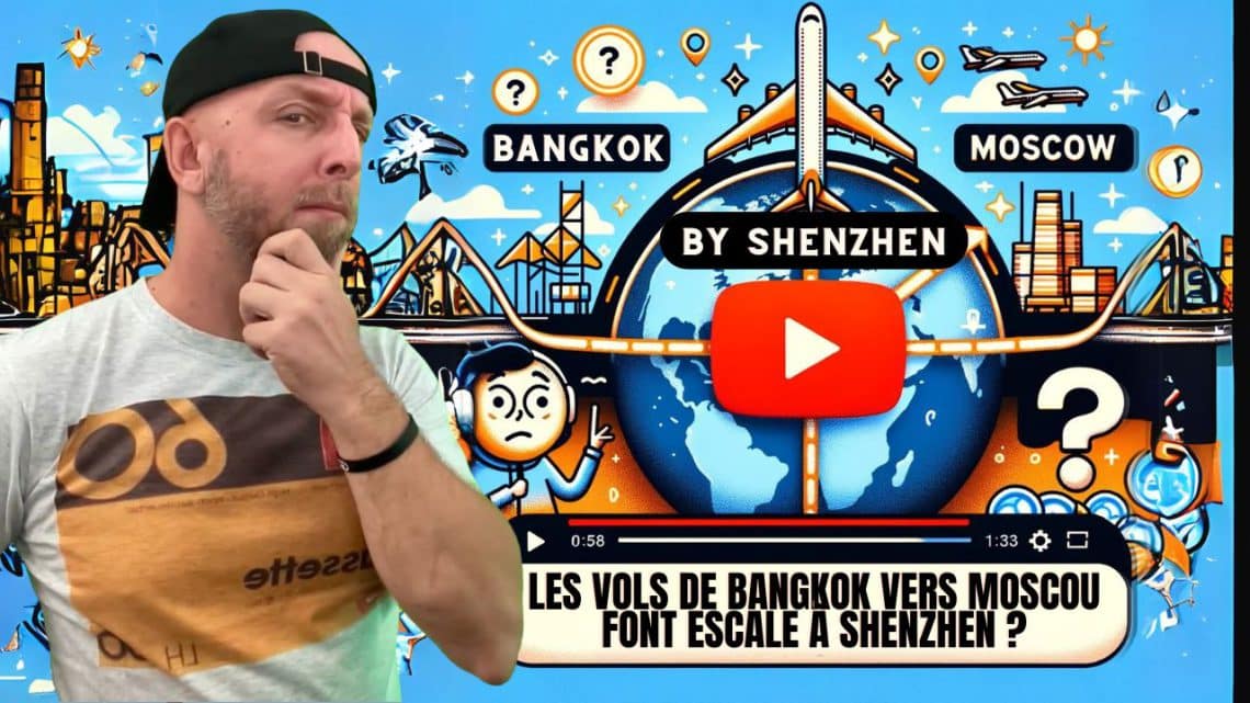 pourquoi les avions de bangkok vers moscou font ils escale à shenzhen ?