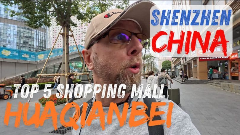 quel est le top 5 shopping mall tech à huaqiangbei, shenzhen partie 2 , les meilleures découvertes