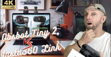 quelle est la meilleur webcam 4k ptz pour 2024? obsbot tiny 2 vs insta360 link