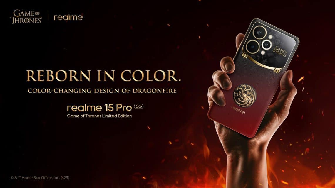 realme 15 pro game of thrones limited edition