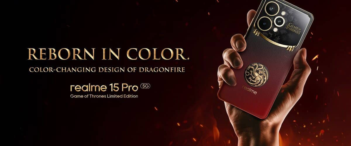 realme 15 pro game of thrones limited edition