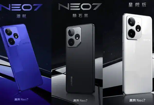 realme neo7 colors
