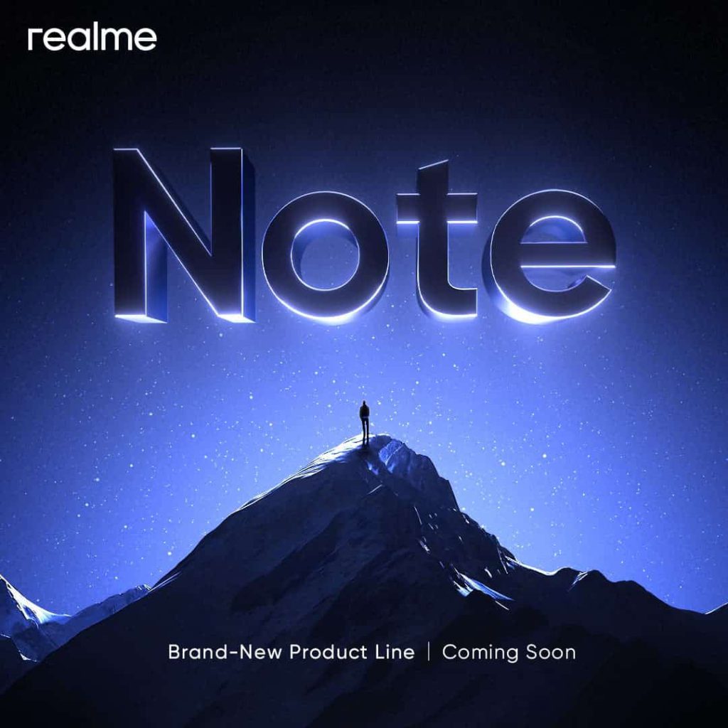 realme note series