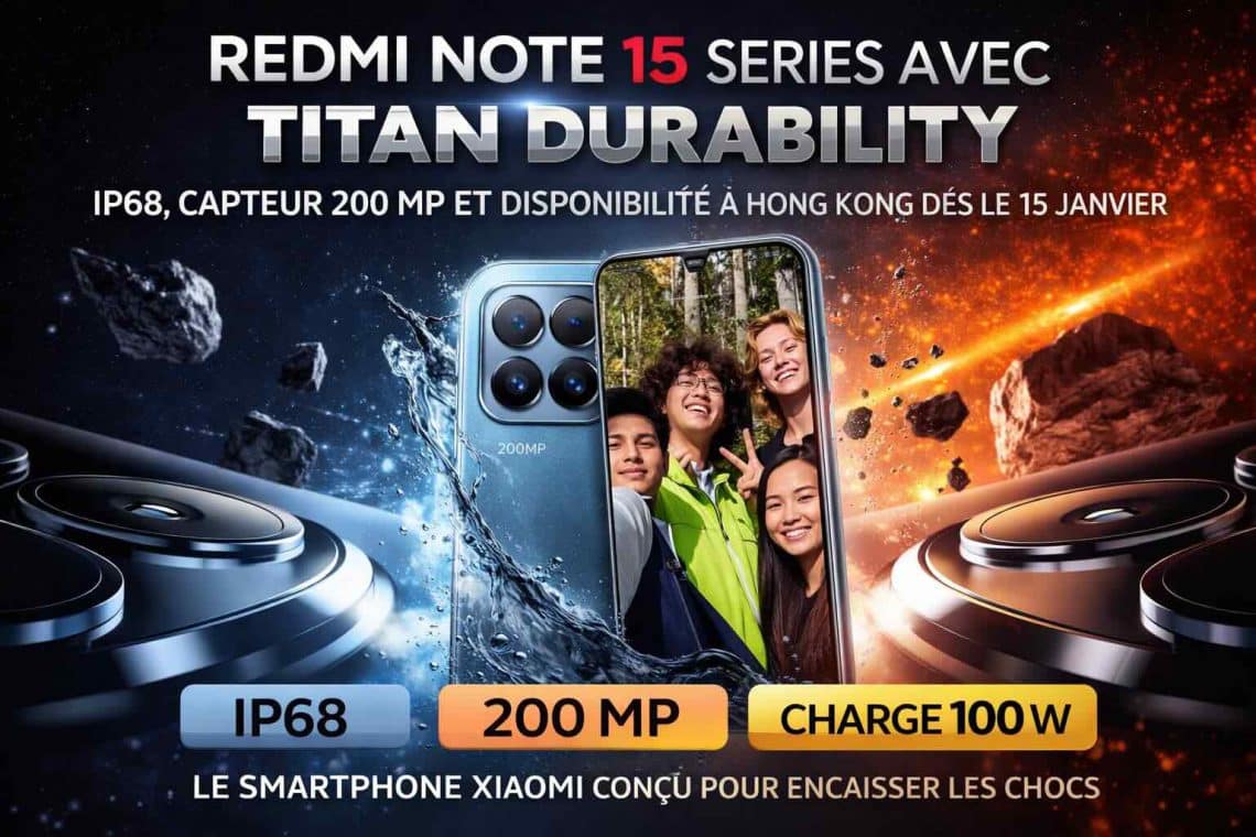 redmi note 15 series avec titan durability by jtgeek