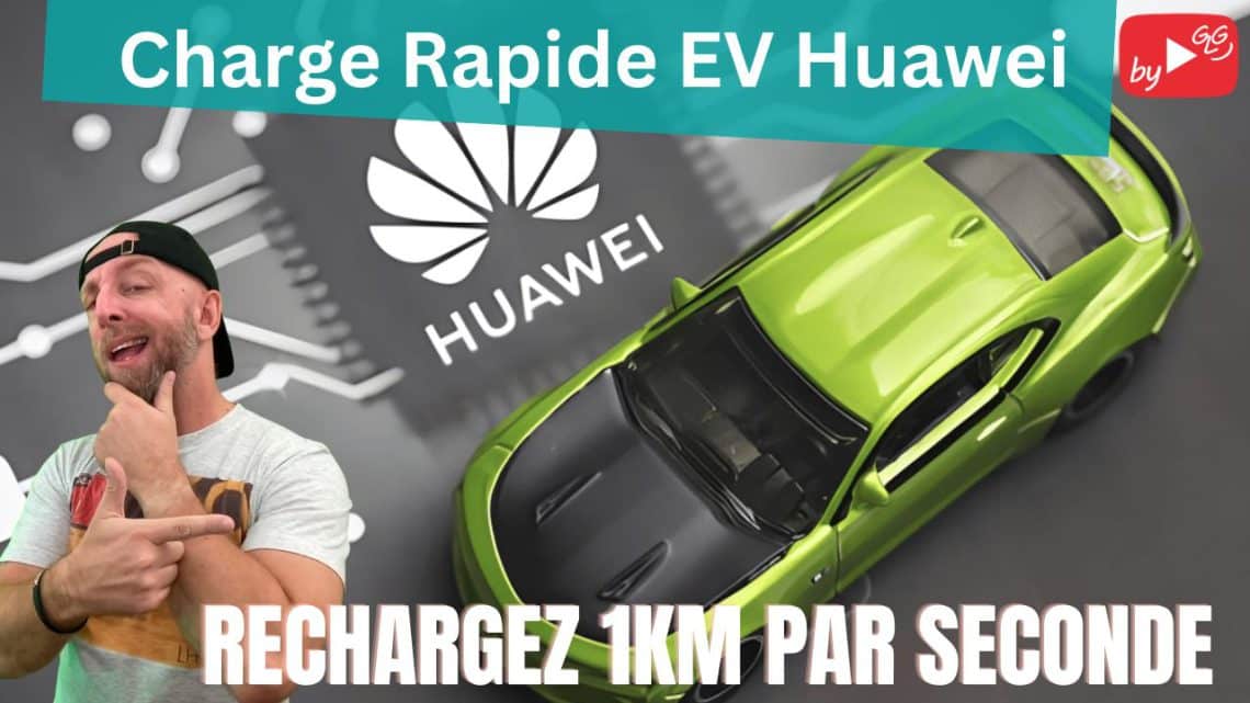 révolution huawei,rechargez 1km par seconde, adieu l'anxiété des ve!