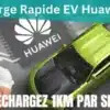 révolution huawei,rechargez 1km par seconde, adieu l'anxiété des ve!