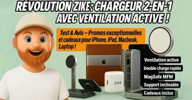 révolution zike ,le chargeur 2‑en‑1 mfm avec ventilation active, enfin efficace !