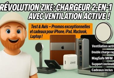 révolution zike ,le chargeur 2‑en‑1 mfm avec ventilation active, enfin efficace !