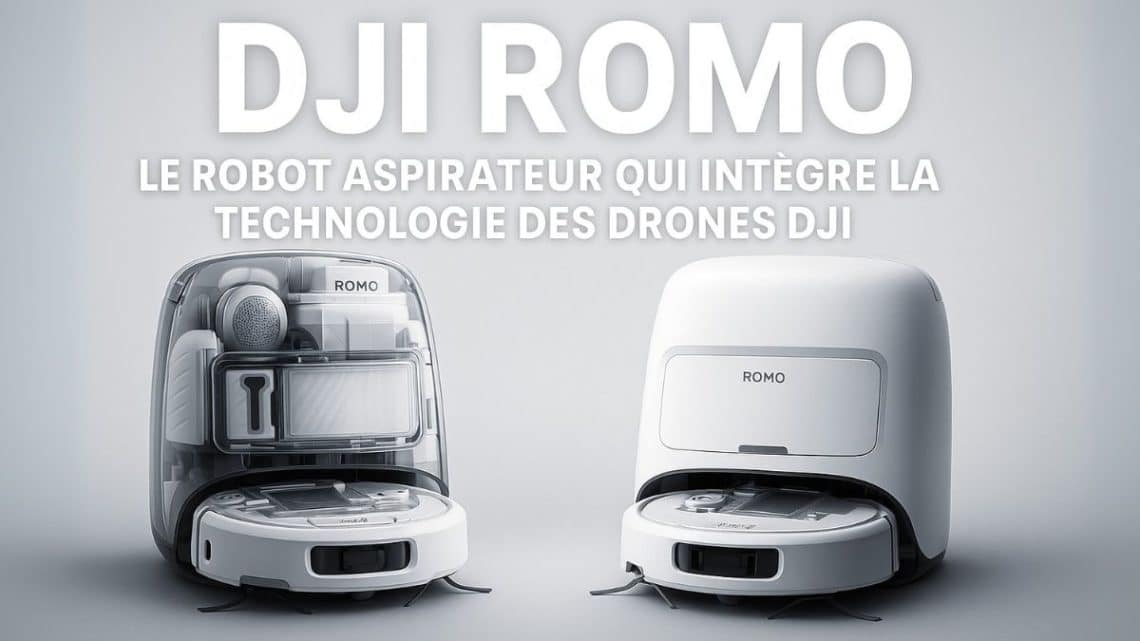 robot aspirateur dji romo