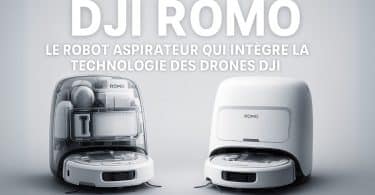 robot aspirateur dji romo