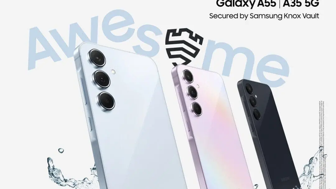 samsung galaxy a55 et a35