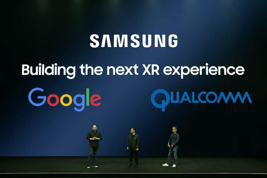 Samsung, Google et s'unissent pour la réalité mixte une