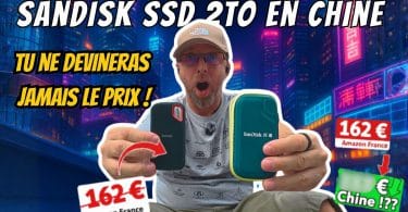 sandisk ssd 2 to en chine à un prix incroyable youtube