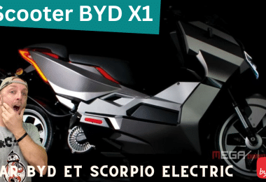 scooter byd x1 et scorpio electric