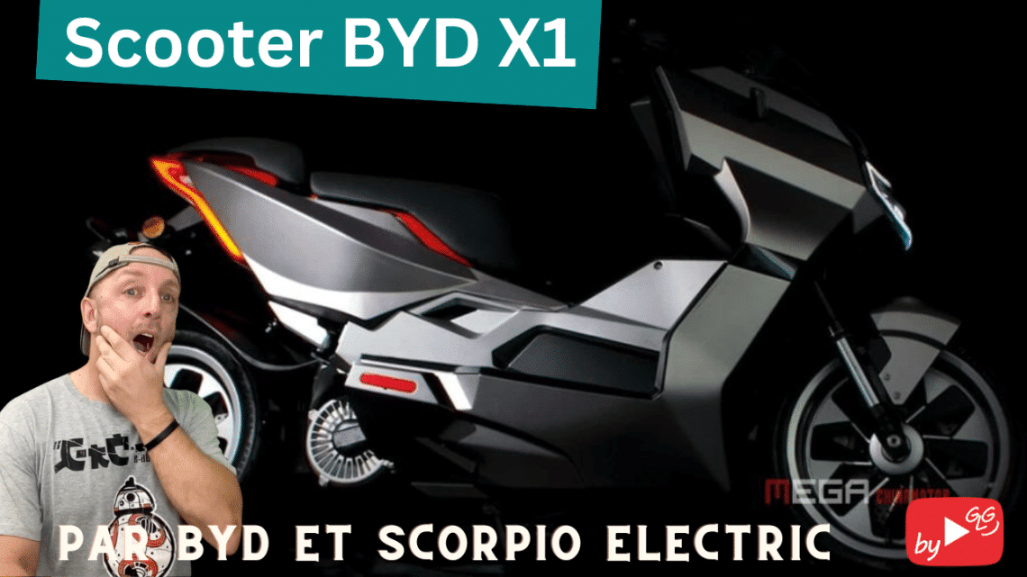 scooter byd x1 et scorpio electric