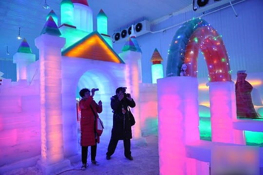 musée dédié à la sculpture sur glace