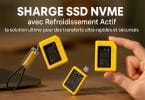 sharge ssd nvme avec refroidissement actif by glg