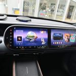 smart #5 all electric suv ecran passagers