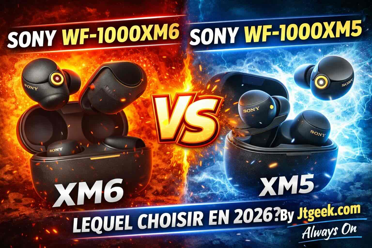 sony wf 1000xm6 ou xm5