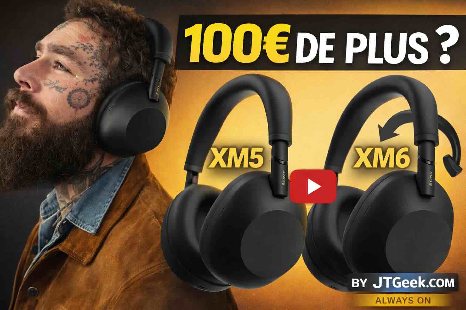 sony wh 1000xm6 vs wh 1000xm5 faut il payer 100€ de plus jtgeek