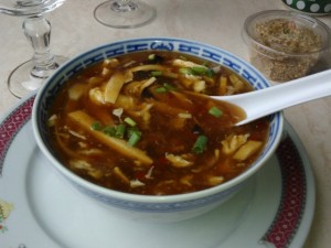recette chinoise bol de soupe pékinoise