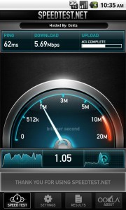 application android speedtest.net mobile