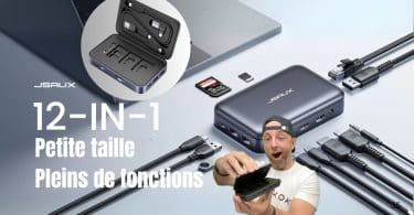 station d'accueil usb c 12 en 1 omnicase 2 pro