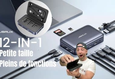 station d'accueil usb c 12 en 1 omnicase 2 pro