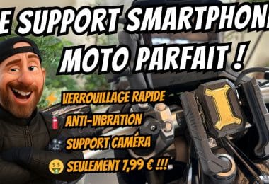support smartphone moto parfait youtube