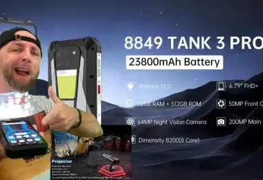 supreme tank 3 pro 5g, 200mp+64mp+50mp 23800mah avec projector extrême,vont ils trop loin?