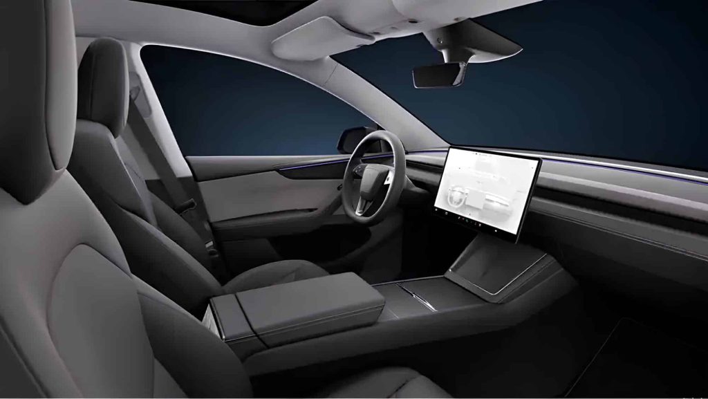 tesla model y “juniper” tableau de bord