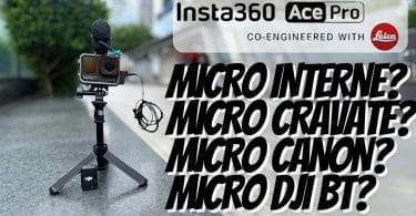 test de 4 micros pour insta360 ace pro ,qui s'en sort le mieux ?