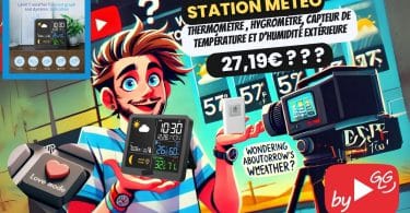 test de la station météo avec écran va à 27,19€ sur aliexpress ,une douille ou indispensable pour votre maison ?