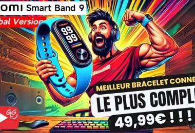 test du xiaomi smart band 9 , le meilleur bracelet connecté et le plus complet est à moins de 50€ ?