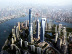 image de synthèse du shanghai tower