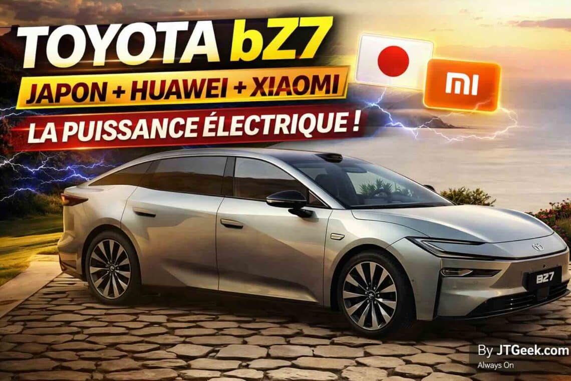 toyota bz7 la berline électrique qui fusionne la fiabilité japonaise et la puissance technologique de huawei et xiaomi