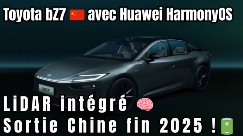 toyota bz7 🇨🇳 avec huawei harmonyos youtube