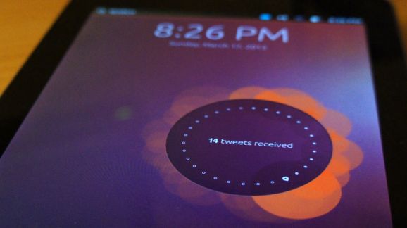 écran smartphone ubuntu touch