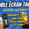 ulefone armor 30 pro 5g , double écran tactile, dimensity 7300x et triple caméra 50+64+50mp !