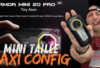 ulefone armor mini 20 pro ,smartphone 5g compact, ultra résistant et bourré de technologie !