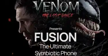 venom themed fusion phone