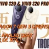 vivo s20 et s20 pro ,snapdragon 7 gen 3, dimensity 9300+, et écrans amoled 120hz à partir de 317 € !