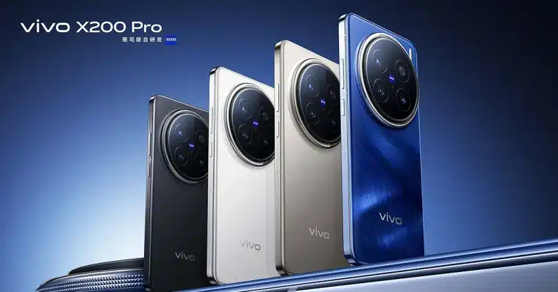 vivo x200, x200 pro et x200 pro mini