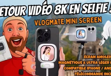 vlogmate mini screen youtube