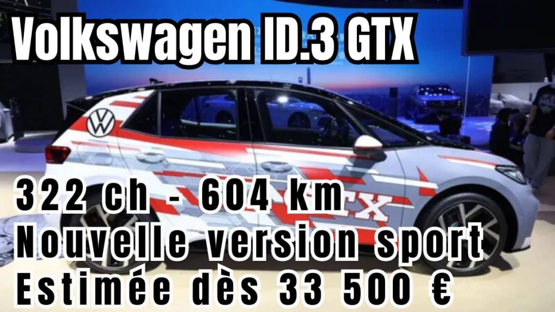 volkswagen id.3 gtx youtube