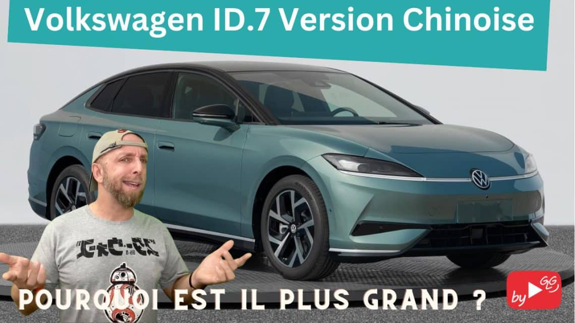 volkswagen id.7 version chinoise sera plus plus grand, plus impressionnant pour le marché local !