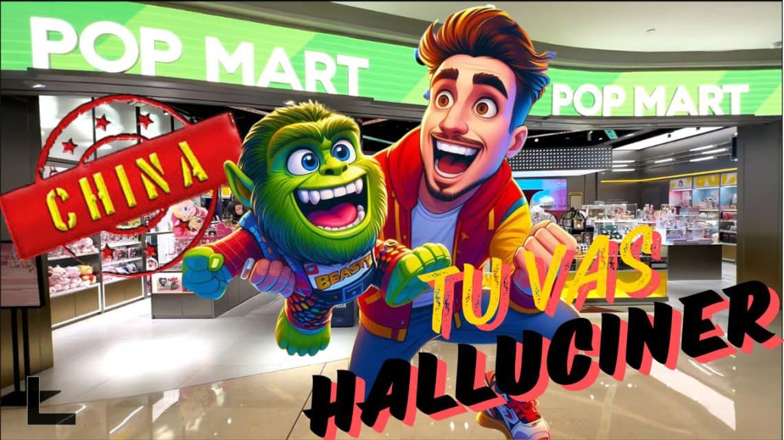 vous ne croirez pas les figurines chez pop mart shenzhen !